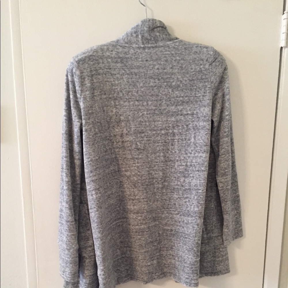 LOFT grey cardigan medium - Picture 2 of 7